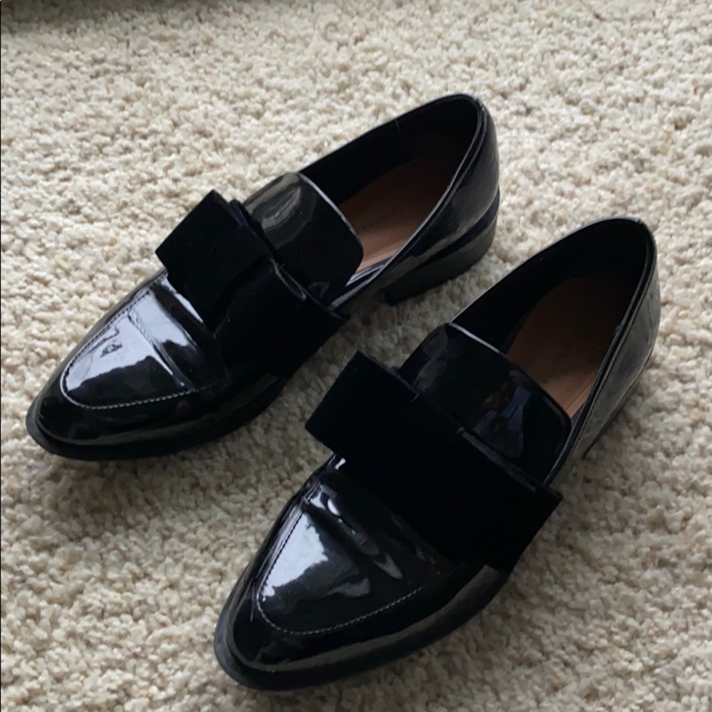 Flat loafer shoes -Zara